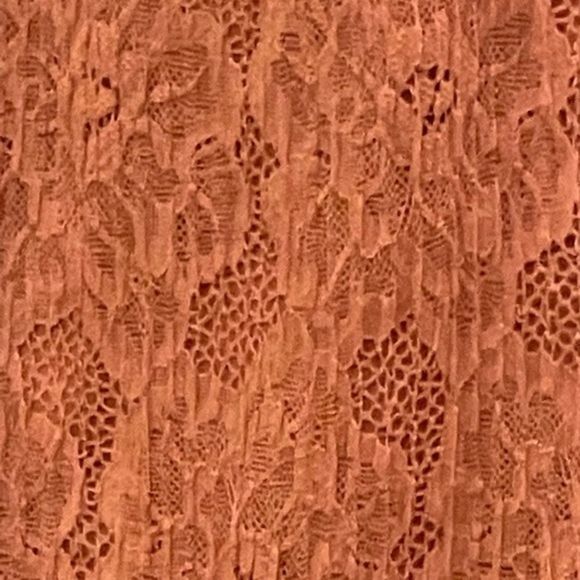 Small Maurice’s blush pink off the shoulder lined lace midi mini dress - Picture 5 of 13